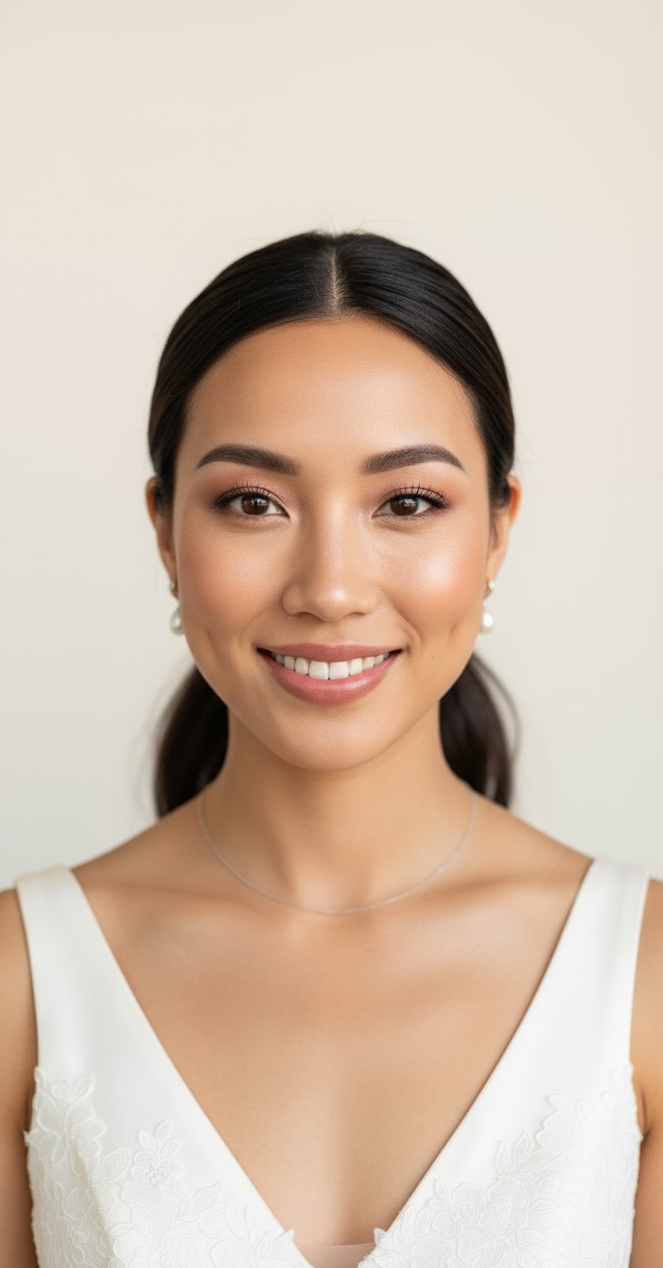 After Bridal Pony Hairstyle